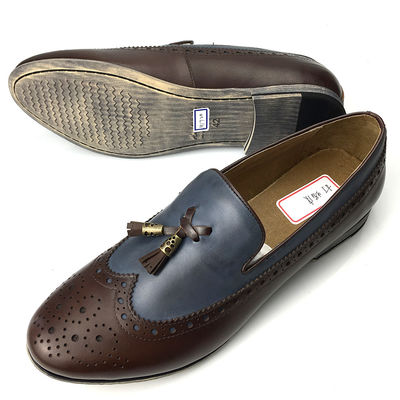 Calzature da uomo Moccasins in pelle / calzature da uomo Casual Loafers in pelle originale