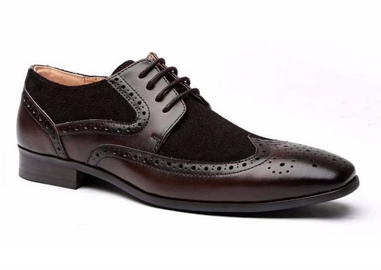 Calzature da uomo in pelle di mucca di alta classe