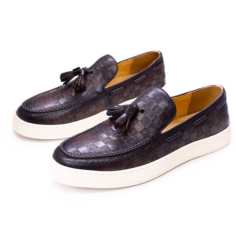 Pelle Casual Uomo Slip On Sneakers Scarpe 1,2 kg 40-45 taglia