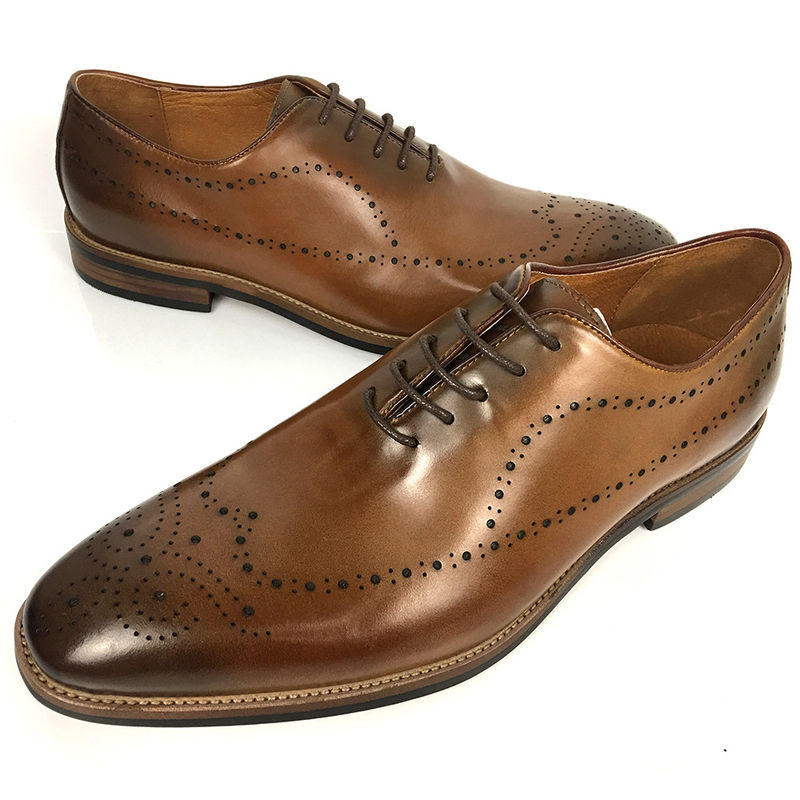 Inghilterra Stile Moda Uomini Ufficio Formale Scarpe in cuoio Brogue Con Grande Dimensione